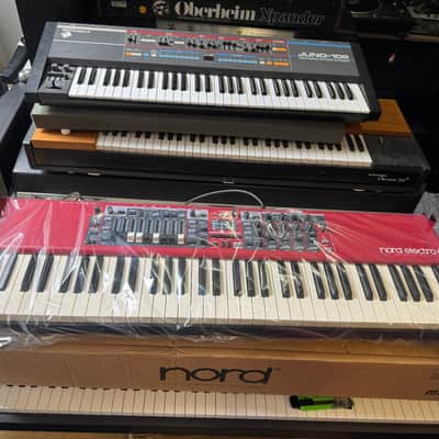 Nord Electro 6D SW73 Semi-Weighted 73-Key Digital Piano Keyboard Organ //ARMENS//Red image 7