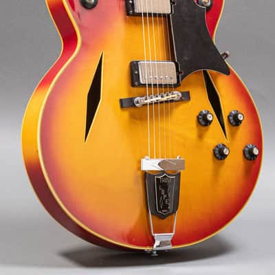 Gibson Trini Lopez Custom 1968, Cherry Sunburst image 2