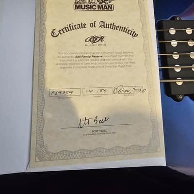 Ernie Ball Music Man BFR Stingray 5 2020 - Kinetic Blue image 17
