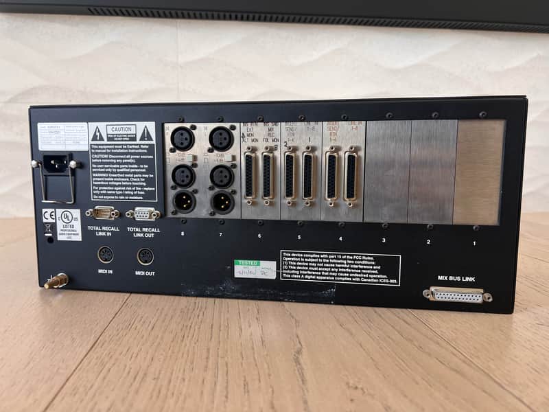 Solid State Logic X-Logic Rack with G-Series Bus compressor