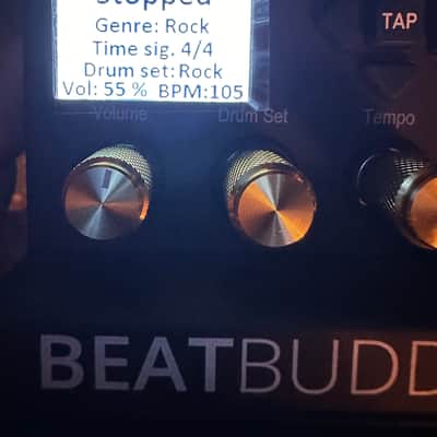 Singular Sound BeatBuddy 10th Anniversary Black & Gold + Full Goran Grooves Beat Buddy Library ($259) + Midi Cable ($59) for Connection to Aeros Looper image 2