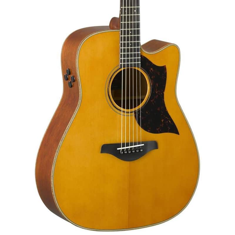 Yamaha A3M ARE Acoustic-Electric Guitar (Vintage Natural) image 1