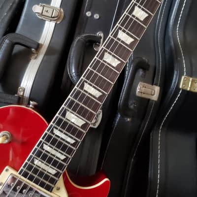 Aria Pro II Vintage Single Cut 90s Cherry Burst Near Mint image 6