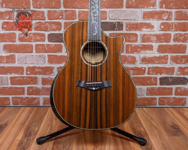 Taylor Presentation Series PS14CE Fall 2012 Limited Edition Sinker Redwood Top Natural w/Hard Shell Case image 1