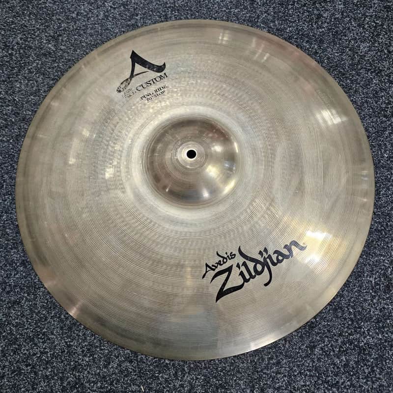 Ride Cymbal 20" Zildjian A Custom Ping USED! RKPNG020426 image 1