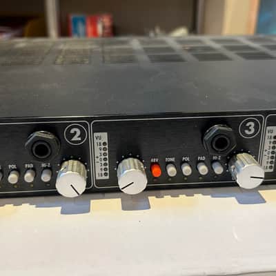 Warm Audio WA-412 4-Channel Mic Preamp 2016 - Present - Black image 3
