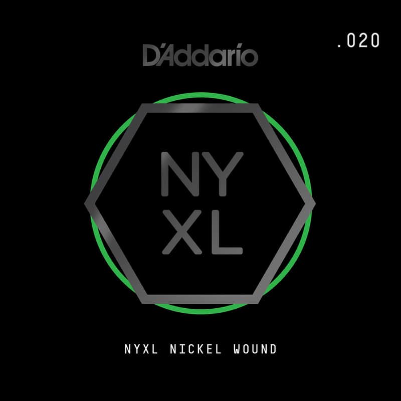 D'Addario NW020 Nickel Wound Electric Guitar Single String .020 image 1