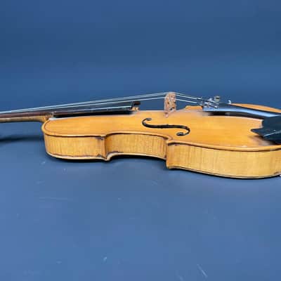 Vintage Lyon & Healy Violin / Fiddle w Bow & Original Hard Case – Made in USA – As Is image 13