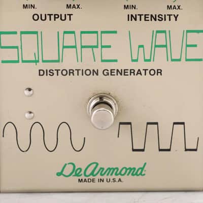 1977 DeArmond Square Wave Distortion Generator Guitar Pedal w/ Cable #47815 image 4