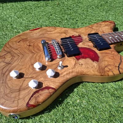Custom Jazzmaster w/ Warmoth Neck, EGC JM500 Pickups, Olivewood Top - 2021 image 1