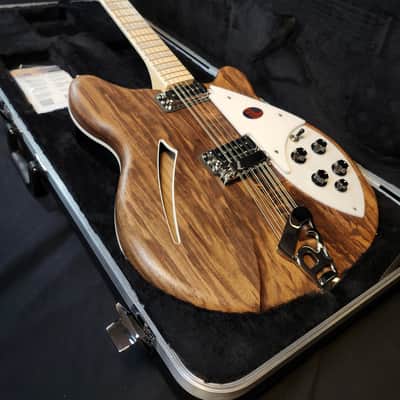 Rickenbacker 360/12 Walnut 12-String Hollowbody Guitar, Maple FB, Stereo, HSC image 2