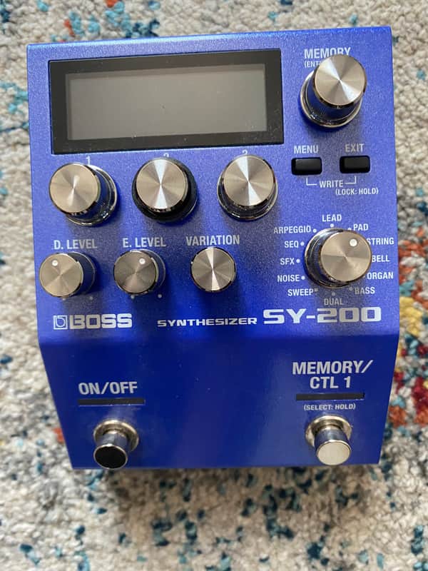 Boss SY-200 Synthesizer 2021 - Present - Blue image 1