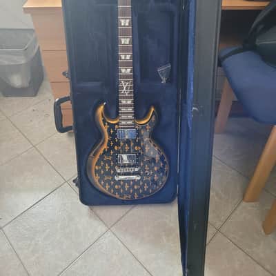 *Ultra Rare* Schecter ZV Louis Vuitton 2008 - Metallic Gold - Avenged Sevenfold Zacky Vengeance image 1