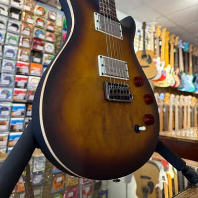 PRS SE DGT David Grissom Tremolo Signature Laurel Burl Limited Edition  - McCarty Tobacco Burst image 2