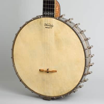 Fairbanks/Vega Tu-Ba-Phone #9 5 String Banjo (1916), ser. #36192, hard shell case. image 3