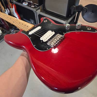 Fender Player Duo-Sonic HS 2020 - Crimson Red Transparent image 12