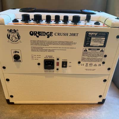 Orange Crush 20RT Orianthi Signature 2-Channel 20-Watt 1x8" Guitar Combo 2024 - White image 6