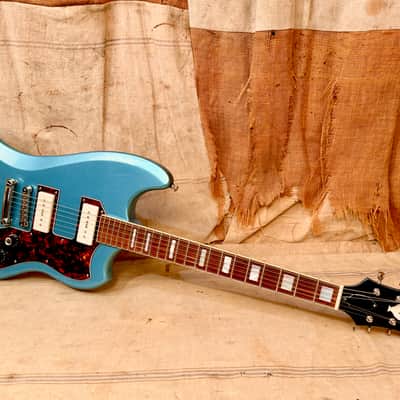 Guild Newark St Collection S-200 Thunderbird 2017 - Blue image 12