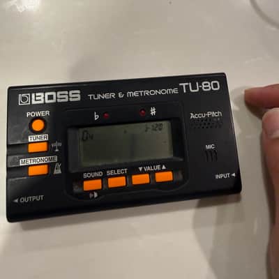 Boss TU-80 Tuner & Metronome - Black image 2