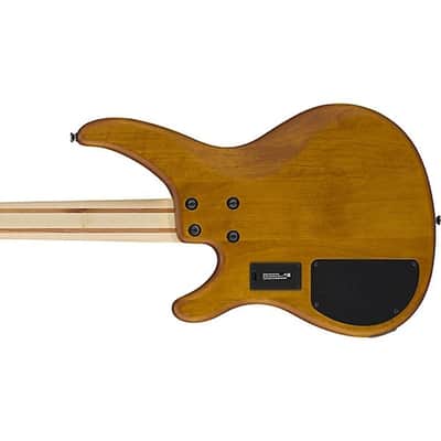 Yamaha TRBX604FM 4-String Bass Guitar - Matte Amber image 6