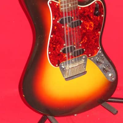Fender 1966 Sun Burst Electric XII 12 String Guitar w/ Case image 6
