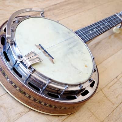 1920s Ludwig Wendell Hall Professional Banjo Ukulele, Vintage Banjolele w/ ohsc image 13