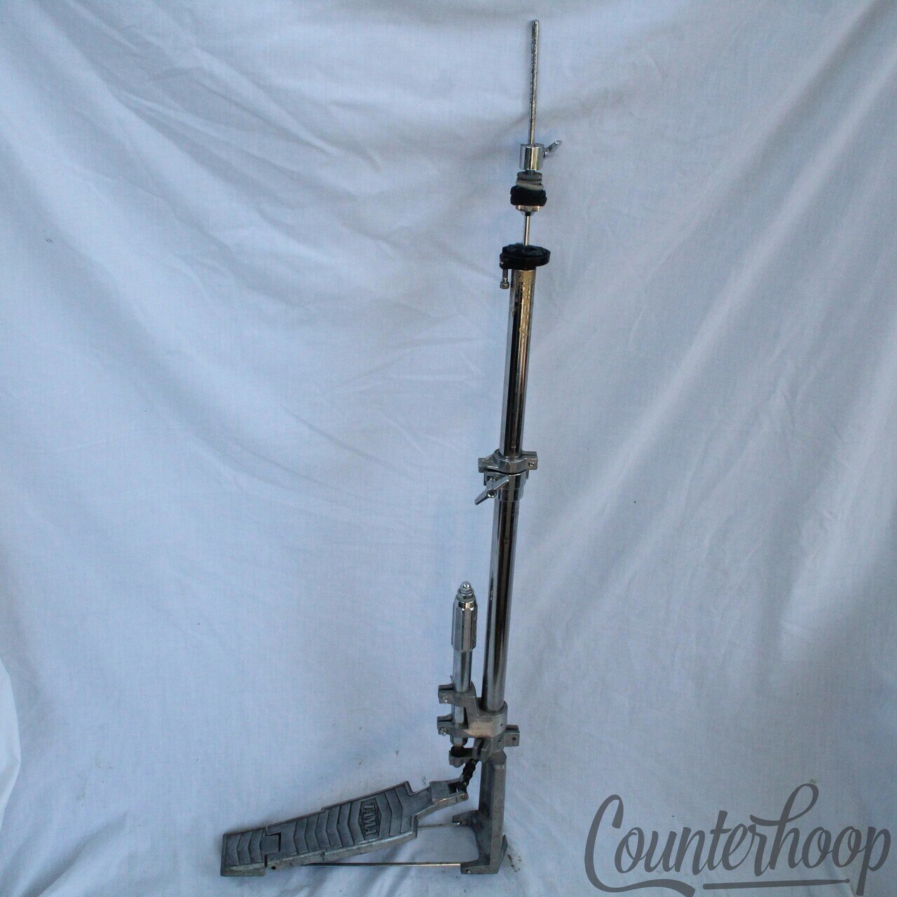 Tama Auxiliary Hi-Hat Stand Straight Tube No Tripod Vintage 80s Superstar Japan — main photograph