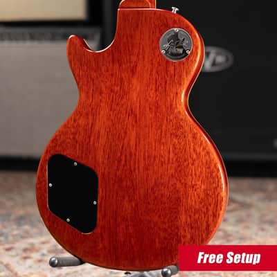 Gibson Custom Shop Les Paul 1958 Historic Collection 70th Anniversary Electric Guitar - Iced Tea Burst with Hardshell Case - Used image 2