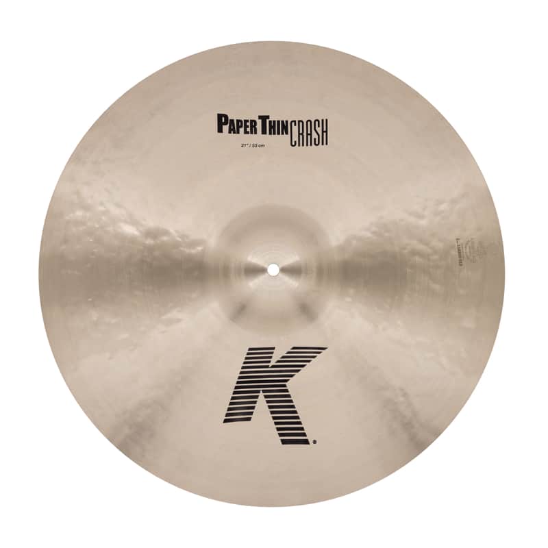 Zildjian 21" K Paper Thin Crash Cymbal image 1