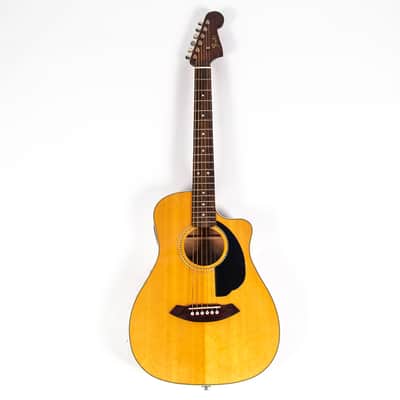 Fender Malibu Acoustic SCE NAT Owned by Nils Lofgren image 1