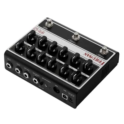 Friedman IR-D Dual Tube Preamp - Silver / Black image 3
