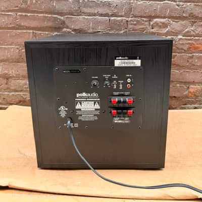 Polk Audio PSW108 10" Powered Subwoofer - 100W Active Home Theater Sub - Good Condition image 11