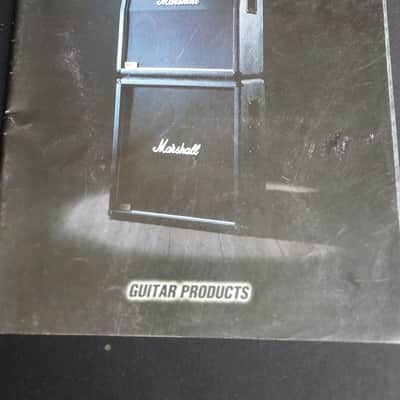 Ibanez, Marshall, Line6 Catalogues image 8