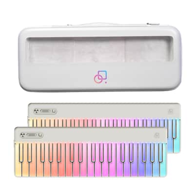 *(PRE-PRODUCTION VERSION BETA UNIT) PartyKeys Piano Keyboards 72 keys with Case and PartyStudio MIDI Sounds Speaker with PartyPedal image 5