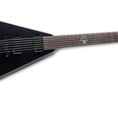ESP LTD HEX-6 Nergal Signature Electric Guitar Black Satin + ESP Hard Case B-Stock HEX6 HEX 6 Behemoth - Korea image 3