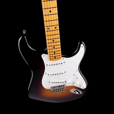 Fender Custom Shop Limited Edition 70th Anniversary 1954 Stratocaster Hardtail Time Capsule Wide Fade 2-Tone Sunburst image 3