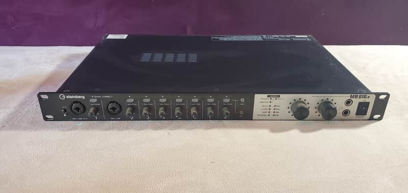 Steinberg MR816X Firewire Audio Interface 2010s - Silver/Black image 1