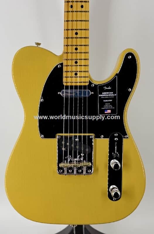 Fender Fender American Professional II Telecaster Butterscotch Blonde Ser #:US25086522 image 1