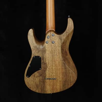Suhr Custom Modern in Transparent Blue Denim with Black Limba Body image 6