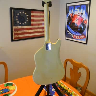 Teisco SS4L 1960's Factory White image 5