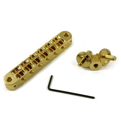 TONEPROS PONTE STANDARD TUNE-O-MATIC SMALL INSERTS GOLD image 2