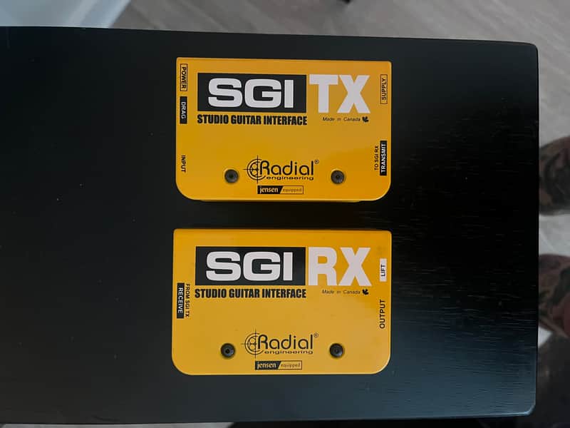 Radial SGI Studio Guitar Interface 2010s - Yellow image 1