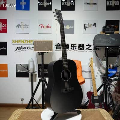 Martin DXAE BLACK HPL Electric box folk guitar image 2
