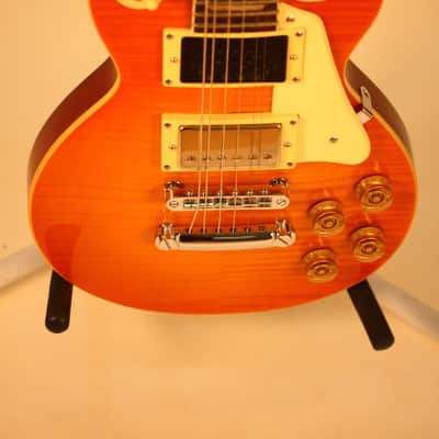 GRASS ROOTS | ESP GUITARS MINI Les Paul honey burst image 3