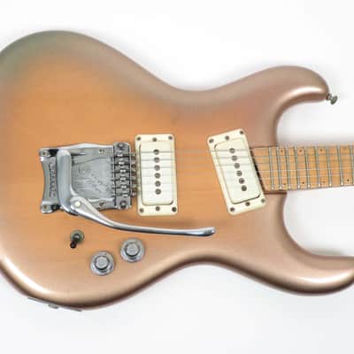 1988 Mosrite M88 - Goldburst Finish - Maple Cap Neck - Semi Mosley Signature - Original Case image 4