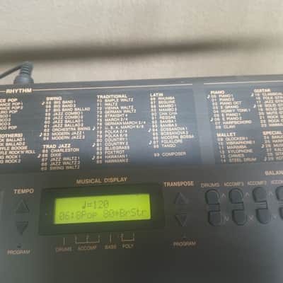 Technics KN-650 90s - Black - semi pro arranger keyboard - fully tested image 9