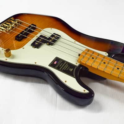 Fender 75th Anniversary American Professional PJ Bass - 2-Color Sunburst image 4