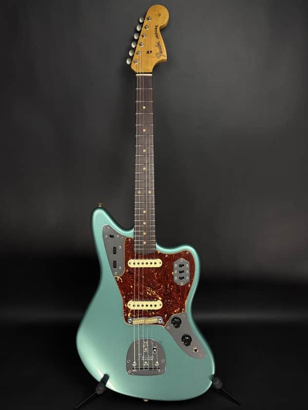 Fender Custom Shop Limited Edition 1963 Jaguar Journeyman Relic - Super Faded Aged Sherwood Green Metallic