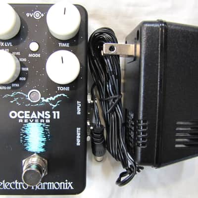 Used Electro-Harmonix EHX Oceans 11 Reverb Guitar Effects Pedal image 1