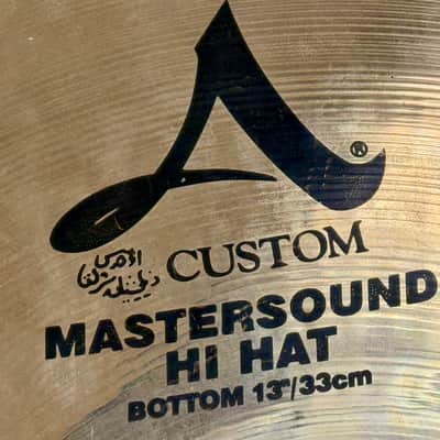 13” Zildjian A CUSTOM/MASTERSOUND Hihats 831g 1066g image 4